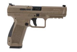 9mm TP9SF Pistol from Canik has a 4.46 inch barrel